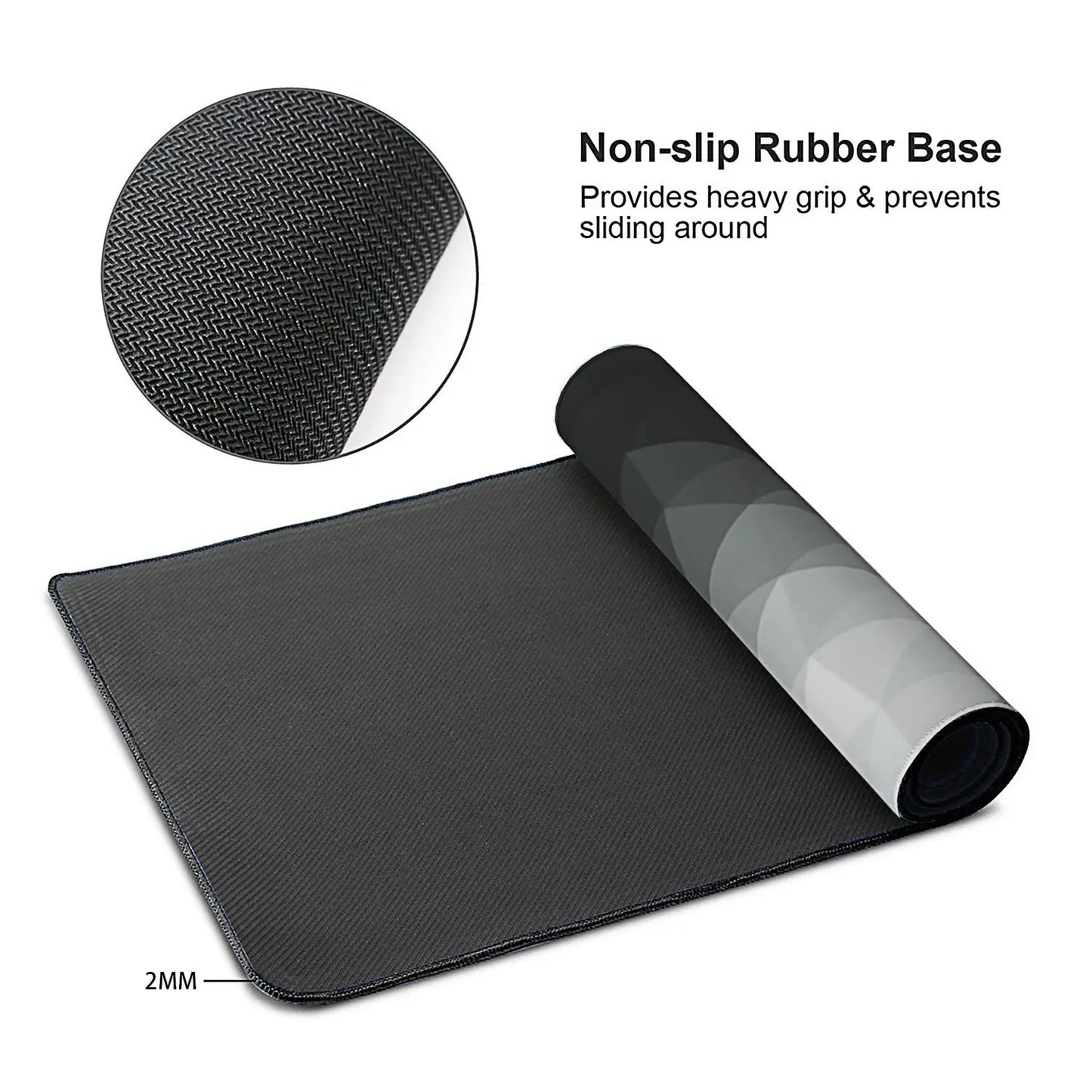 1PC Large Mouse Pads for Desk, Gaming Mouse Pad, Mouse Pad with Stitched Edges and Non-Slip Rubber Base, Extended and Thickened