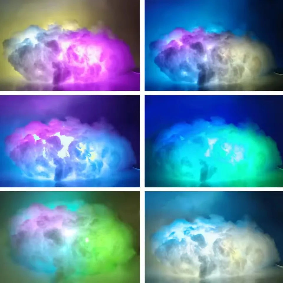 DIY Cloud Light Strip RGBIC LED Strip Lights with APP & Remote Control LED Cotton Cloud Ceiling Light for Gaming Room Decoration