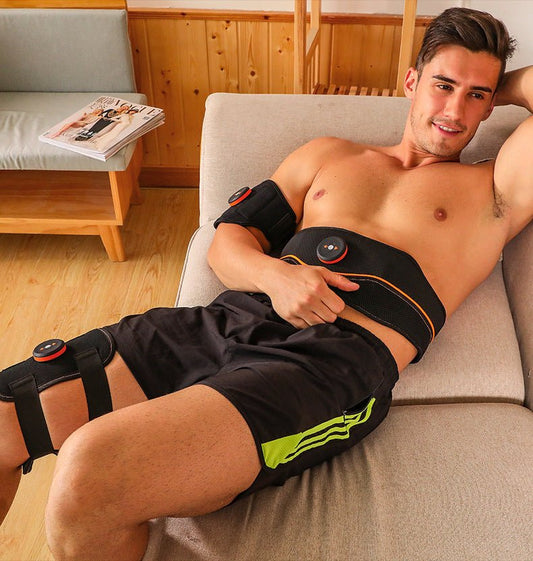 Abdominal Belt Home Lazy Abdominal Muscle Stick Smart Muscle Training Instrument Exercise Calf Fitness Equipment
