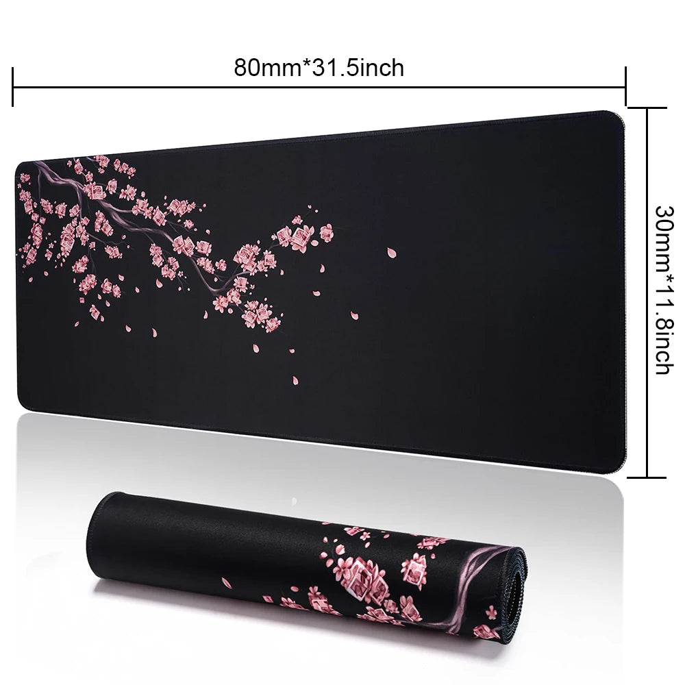 1PC Large Mouse Pads for Desk, Gaming Mouse Pad, Mouse Pad with Stitched Edges and Non-Slip Rubber Base, Extended Mouse Pad