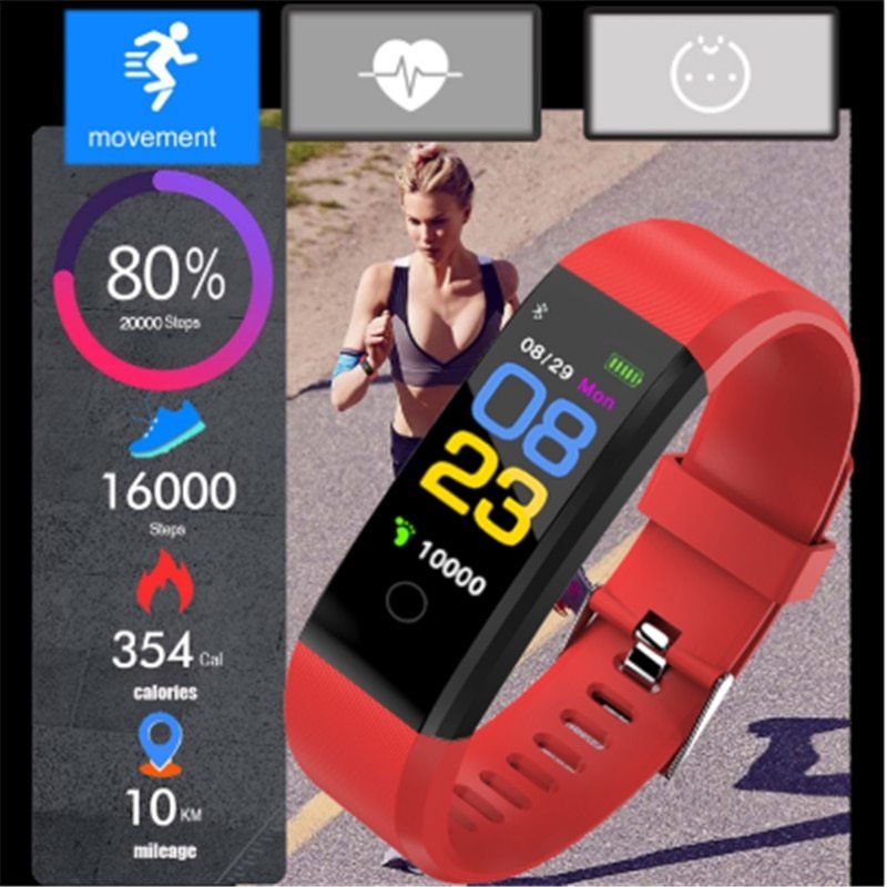 Smart Band Watch Heart Rate Activity Fitness tracker