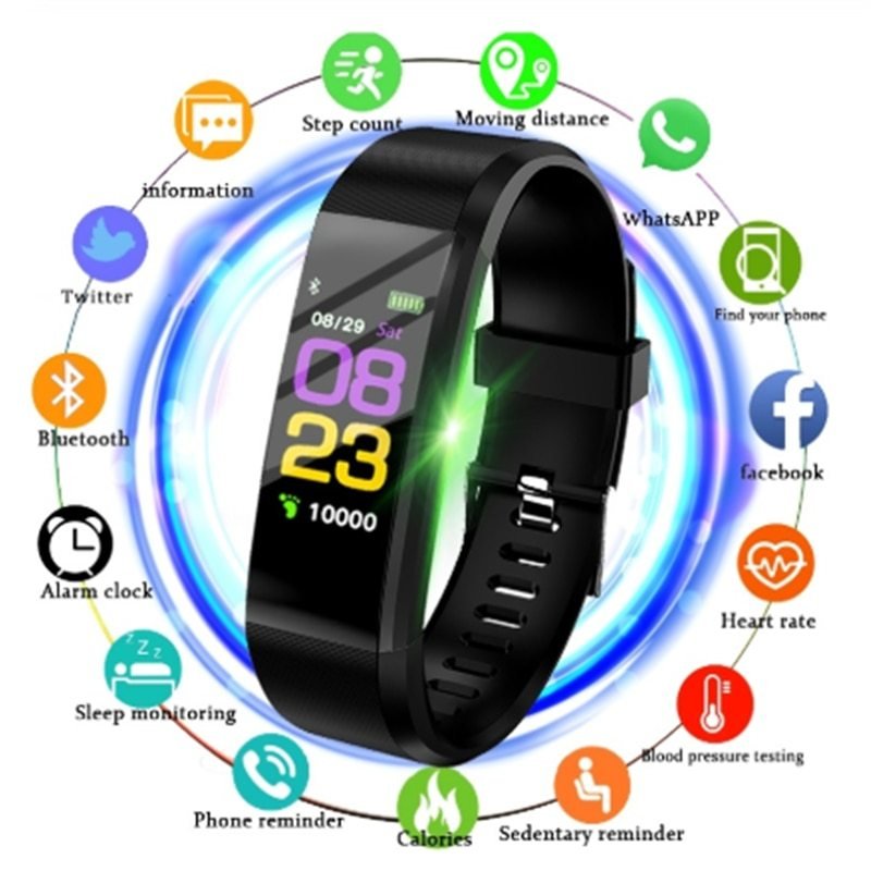 Smart Band Watch Heart Rate Activity Fitness tracker