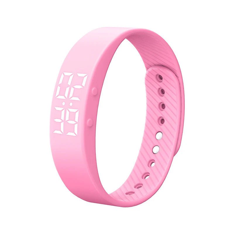 Tech-Savvy Fitness Tracker Wristband for Active Learners