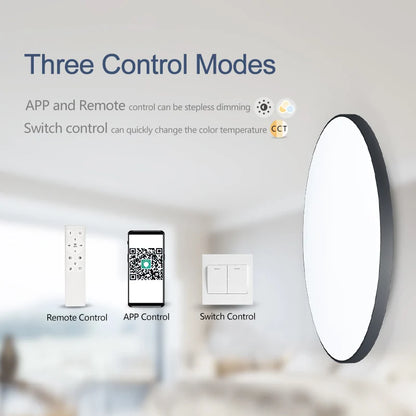 Smart Ceiling Lamp Led Lamp for Bedroom Large Ceiling Lamps Led Lights with Remote Control Dimmable Led Lights for Room