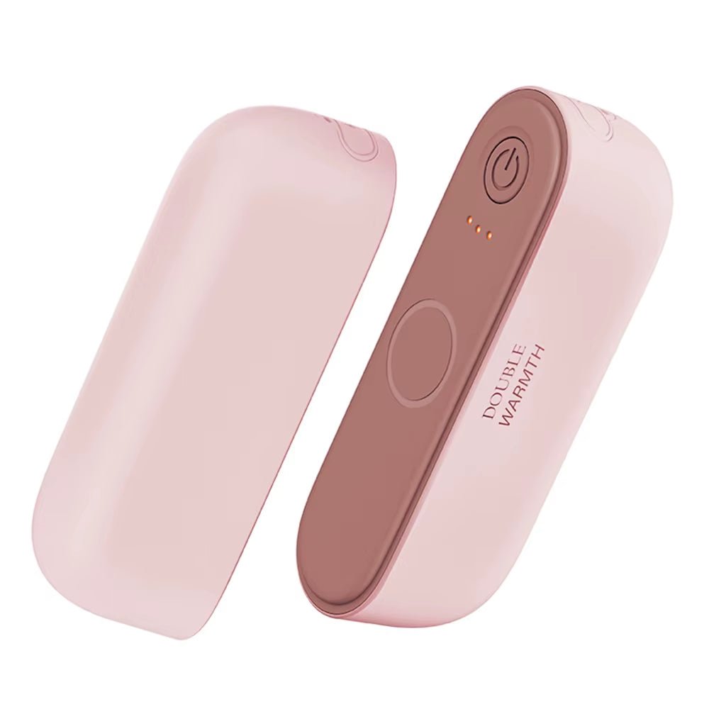 2In1 Magnetic Rechargeable Hand Warmers Electric Portable Handwarmers Long Lastin Safe Heating Warmer Pocketheater Winteroutdoor