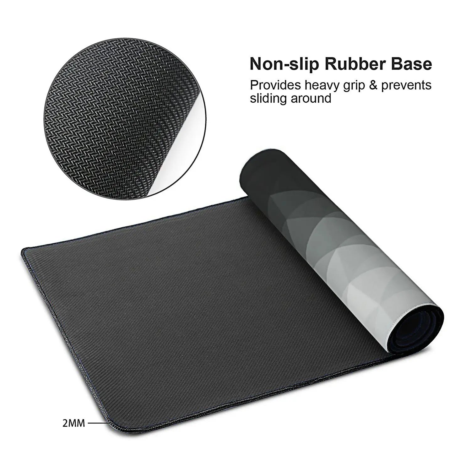 1PC Large Mouse Pads for Desk, Gaming Mouse Pad, Mouse Pad with Stitched Edges and Non-Slip Rubber Base, Extended and Thickened