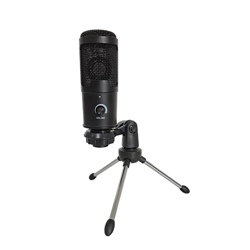 1.5M USB Condenser Microphones Mic for PC Computer Laptop Singing Gaming Streaming Recording Studio Youtube Video Microfon