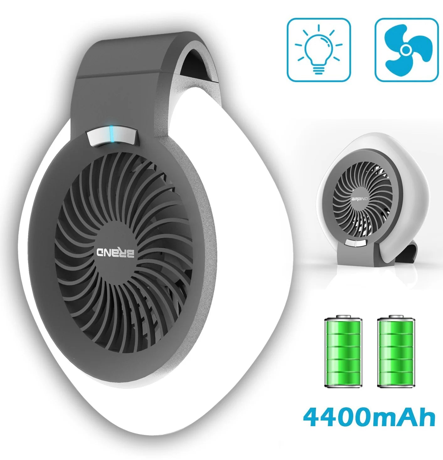 Advanced Portable Camping Lantern with Rechargeable Fan for Outdoor Use