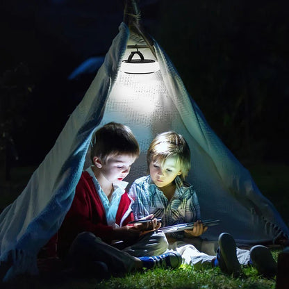 Advanced Portable Camping Lantern with Rechargeable Fan for Outdoor Use