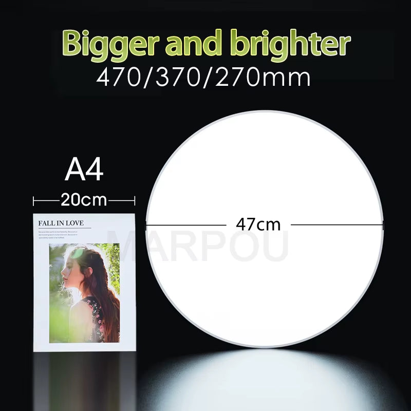 Smart Ceiling Lamp Led Lamp for Bedroom Large Ceiling Lamps Led Lights with Remote Control Dimmable Led Lights for Room