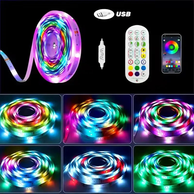 DIY Cloud Light Strip RGBIC LED Strip Lights with APP & Remote Control LED Cotton Cloud Ceiling Light for Gaming Room Decoration
