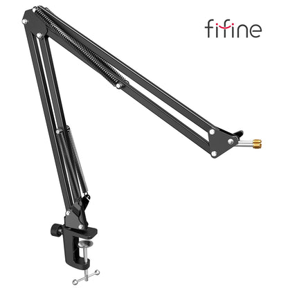 Microphone Arm Boom,Adjustable Suspension Boom with Heavy Duty Clamp,Scissor Mic Stand for Recording,Gaming,K688 K658-CS1