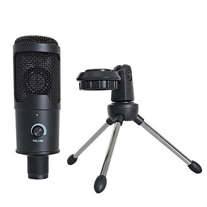1.5M USB Condenser Microphones Mic for PC Computer Laptop Singing Gaming Streaming Recording Studio Youtube Video Microfon