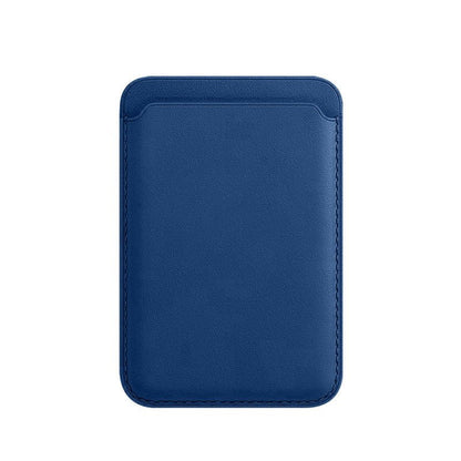 For Magsafe Magnetic Luxury Leather Card Holder Wallet Case for 14 Pro Max 13 12 Phone Bag Adsorption Accessories Cover