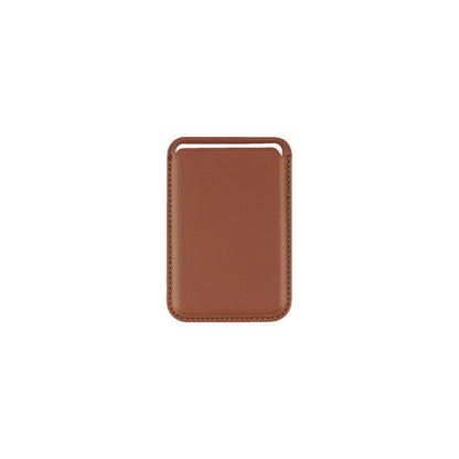 For Magsafe Magnetic Luxury Leather Card Holder Wallet Case for 14 Pro Max 13 12 Phone Bag Adsorption Accessories Cover